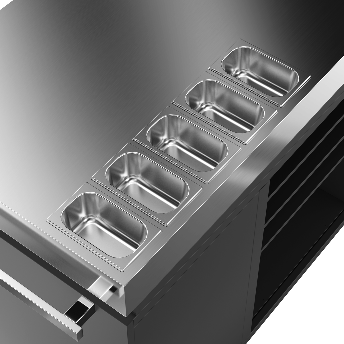 Pizza Station in Black