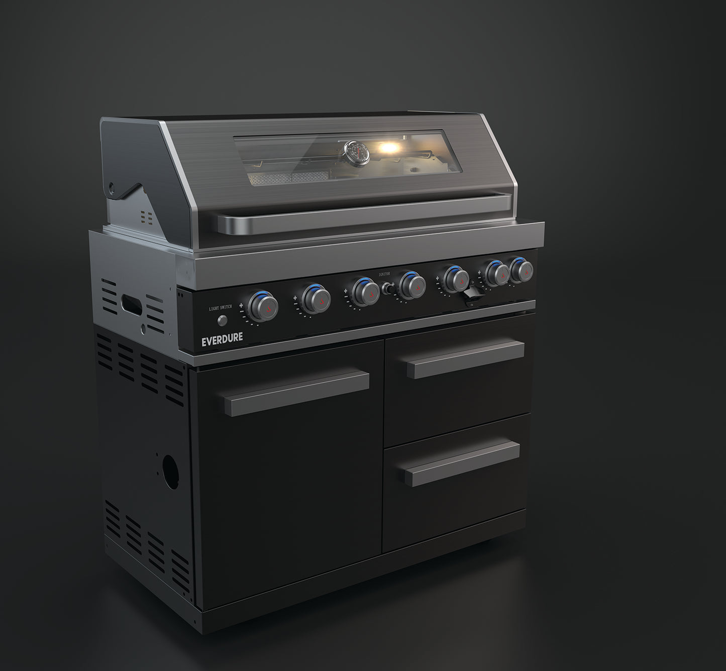 NBLPC‐21B Six Burner Freestanding BBQ