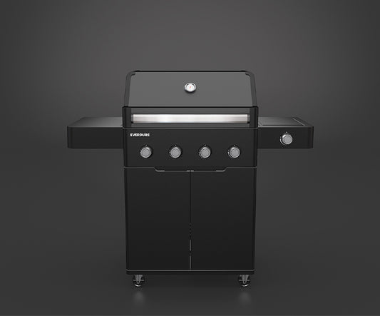 E4TB Four Burner Freestanding BBQ
