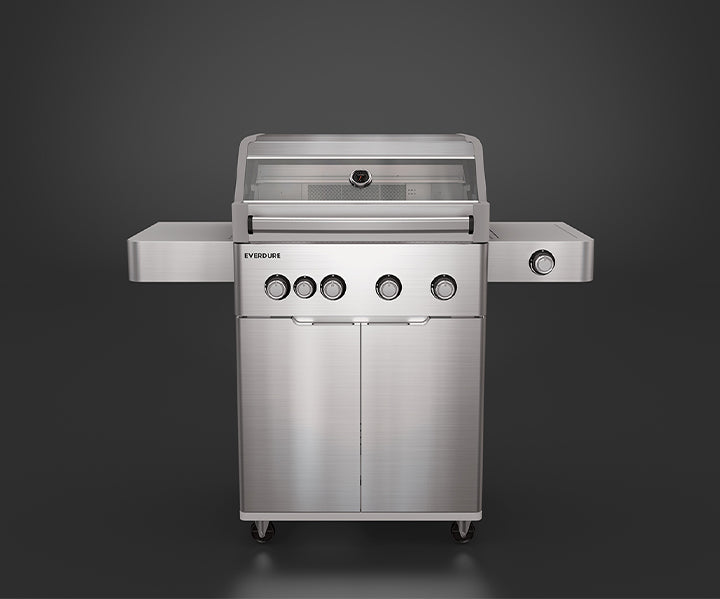 E4TS Four Burner Freestanding BBQ