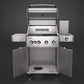 E4TS Four Burner Freestanding BBQ