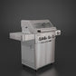 E4TS Four Burner Freestanding BBQ