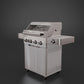 E4TS Four Burner Freestanding BBQ