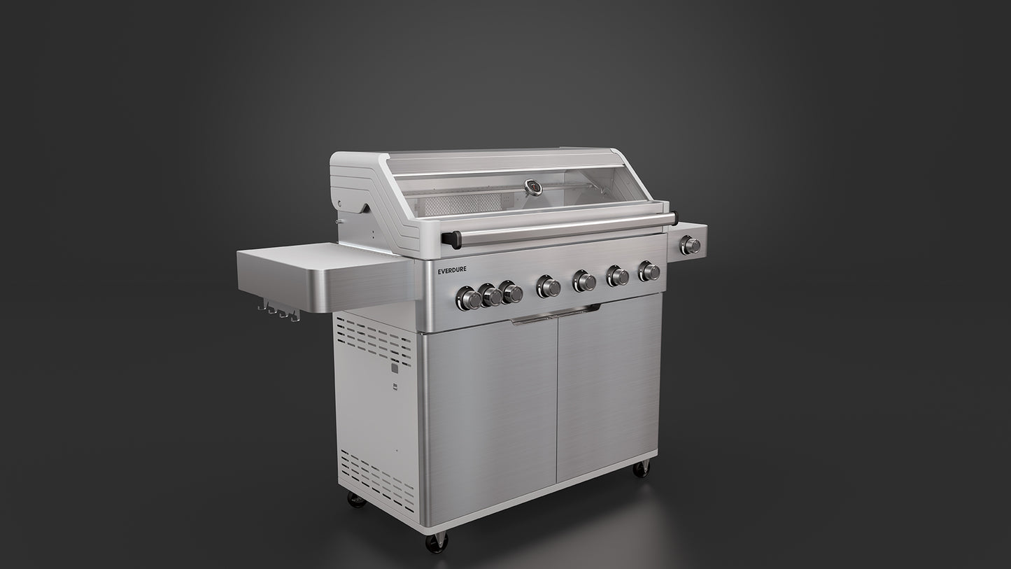 E6TS Six Burner Freestanding BBQ