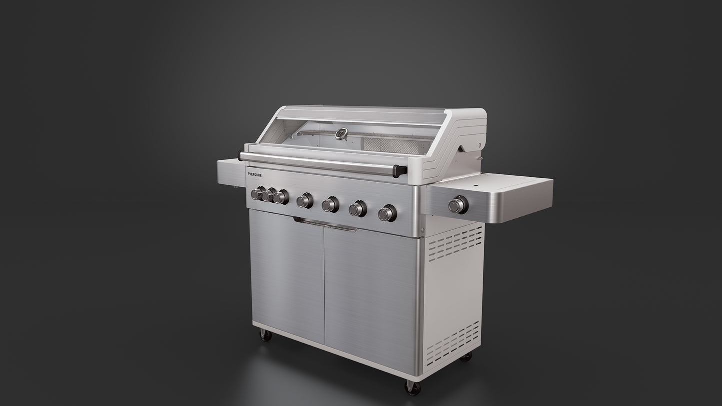 E6TS Six Burner Freestanding BBQ